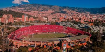 Estadio de Independiente de Medellín (Foto: Twitter/DIM_Oficial)\u002E