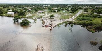 Más de 100 familias de agricultores afectadas por las inundaciones en Santiago del Estero
