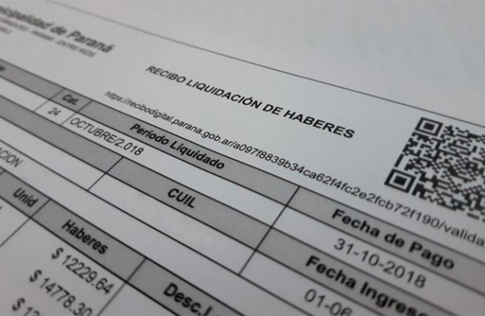 La Municipalidad de Paraná comienza a implementar los recibos digitales