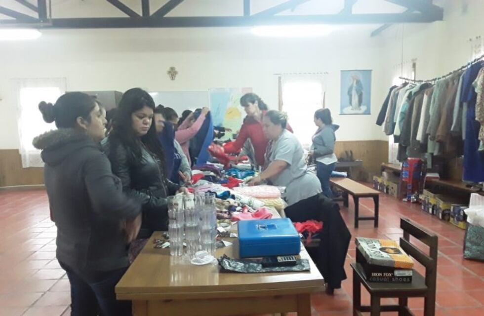 Feria a beneficio de los más necesitados en Tolhuin