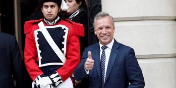 Andrés Fassi, presidente de Talleres, en el Congreso de la Lengua\u002E