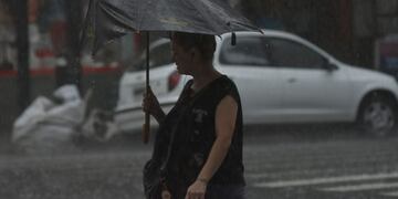 DYN65, BUENOS AIRES 22/02/17, LLUVIA EN BUENOS AIRES.FOTO-DYN/EZEQUIEL PONTORIERO.