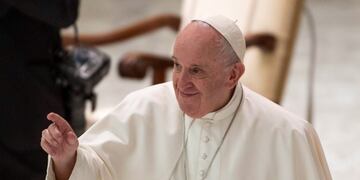El papa Francisco en su audiencia semana en el Vaticano (EFE/EPA/MAURIZIO BRAMBATTI)