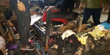 El incendio provocó pérdidas totales\u002E (El Portal de La Ciudad)