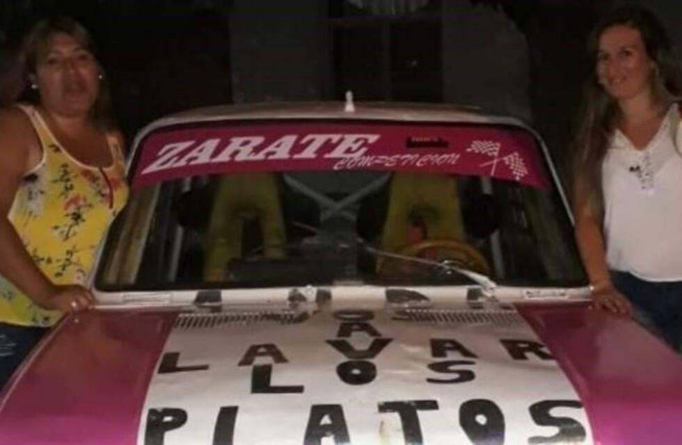 "Anda vos a lavar los platos", el auto que fue furor en un rally de San Juan
