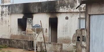Incendio en una casa de Río IV