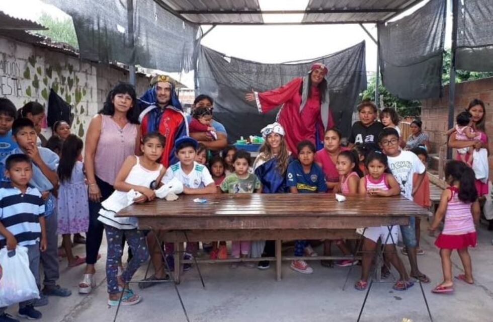 Los Reyes Magos visitaron merenderos de Salta con regalos