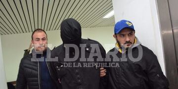 Prisión preventiva para Hugo Fabián Heguaburo\u002E Foto: Martín Gómez\u002E