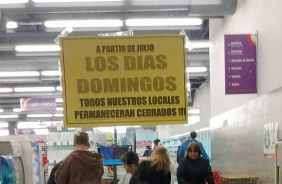Cierre dominical: proponen suspender la ordenanza hasta que se expida la Corte