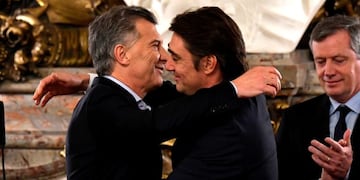 Javier Iguacel junto a Mauricio Macri\u002E