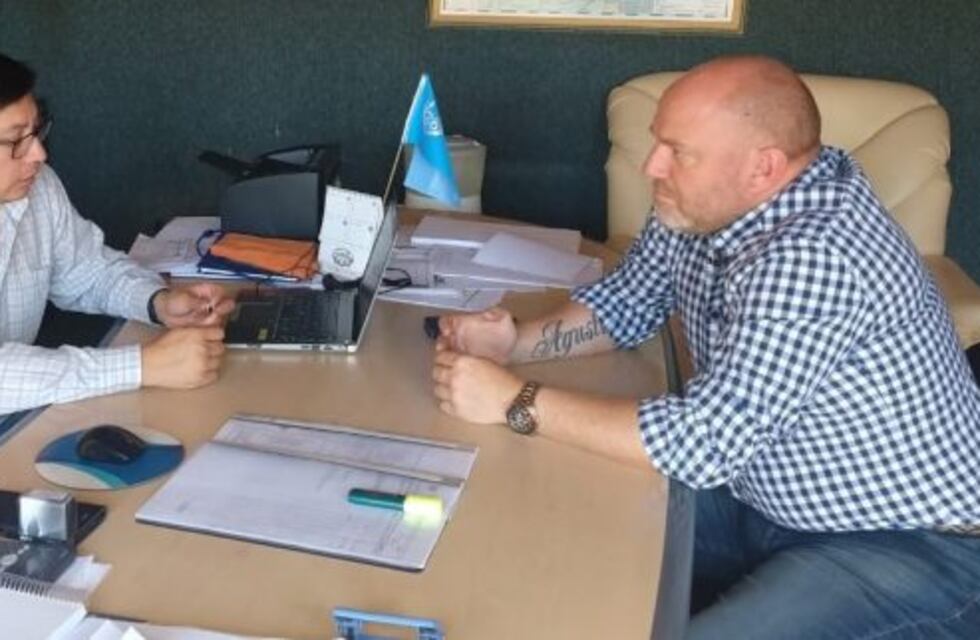 El diputado por municipio de Las Heras se reunió con Vialidad provincial