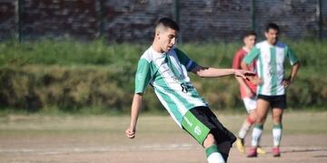 Fernando Tissera es el capitán de Bella Vista que juega en la Liga Cordobesa