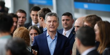 AME1178\u002E BUENOS AIRES (ARGENTINA), 10/05/2019\u002E- El presidente de Argentina, Mauricio Macri, participa en la inauguración de un viaducto este viernes en el barrio Belgrano de Buenos Aires (Argentina)\u002E Macri aseveró este viernes que \