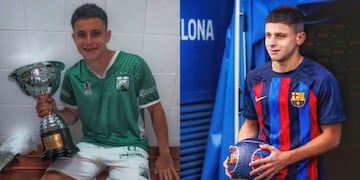 Lucas Román pasó de Ferro a Barcelona y tiene una cláusula de rescisión de 400 millones de euros.