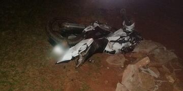 El motociclista murió en el acto tras el despiste\u002E