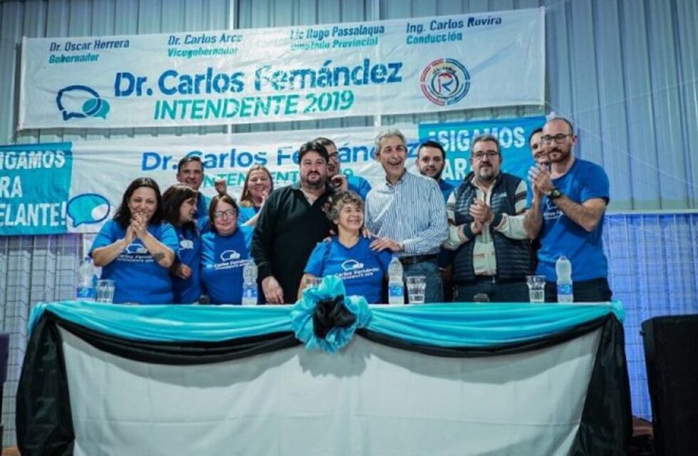Closs apoyó la reelección del intendente Fernández en Oberá