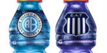 Lanzan edición limitada de Talleres y Belgrano de Gatorade\u002E