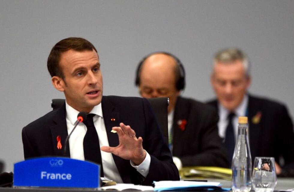 Incidentes en París: Macron habló desde Buenos Aires