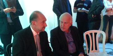 Perotti prometió foto con Lifschitz luego de los cortocircuitos\u002E (Archivo)