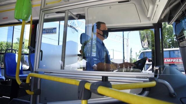 Los asaltantes se hicieron pasar por pasajeros. (Municipalidad de La Plata)