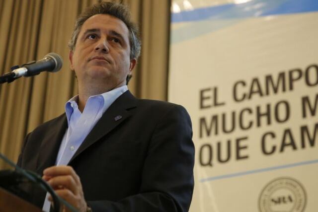 Luis Etchevere, ex ministro de Agroindustria.