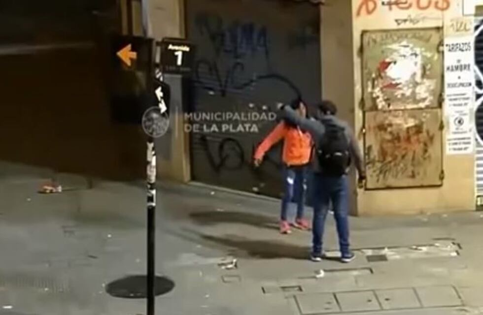 Golpeó su pareja y lo detuvieron gracias a cámaras de seguridad