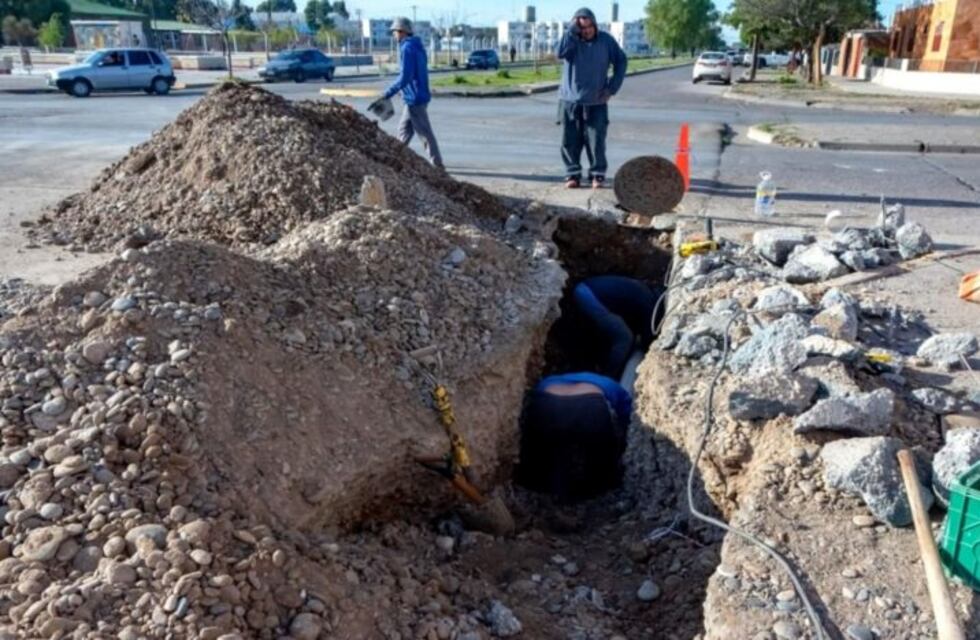 Nuevos cortes por obras de cloacas en barrio Ducasse