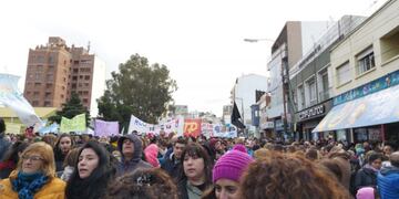 Movilización de docentes