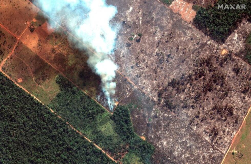 El humo de los incendios en el Amazonas llega a Jujuy