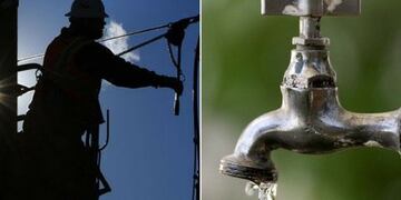 cortes de luz y agua