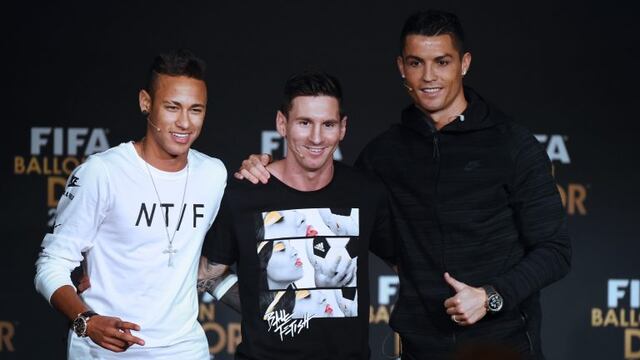 Neymar, Lionel Messi y Cristiano Ronaldo, los jugadores que más facturan por cada publicación de Instagram. (@FIFA)