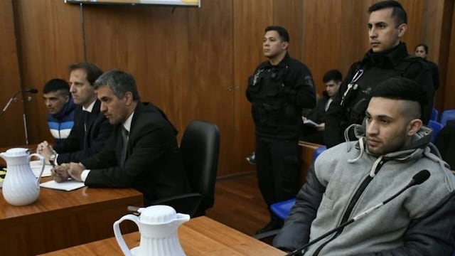 Pablo Caminos durante el juicio\u002E