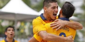 Central estu00e1 en la final de la Libertadores de fu00fatbol playa