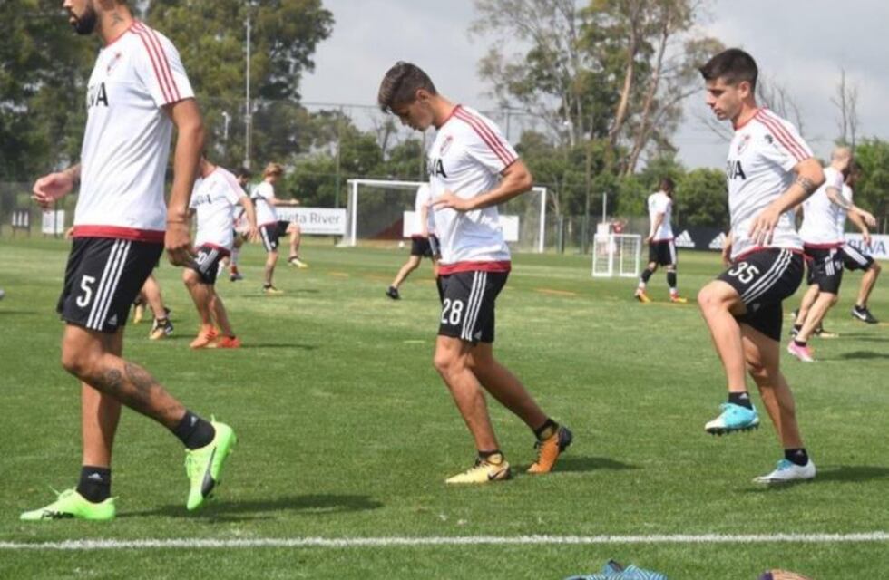 Dos jugadores de River casi se van a las piñas en el entrenamiento