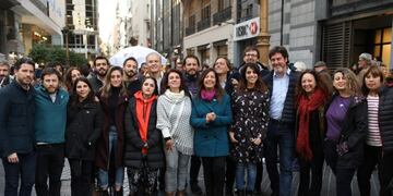 Militantes del Frente Ampliar iniciaron la campaña del \