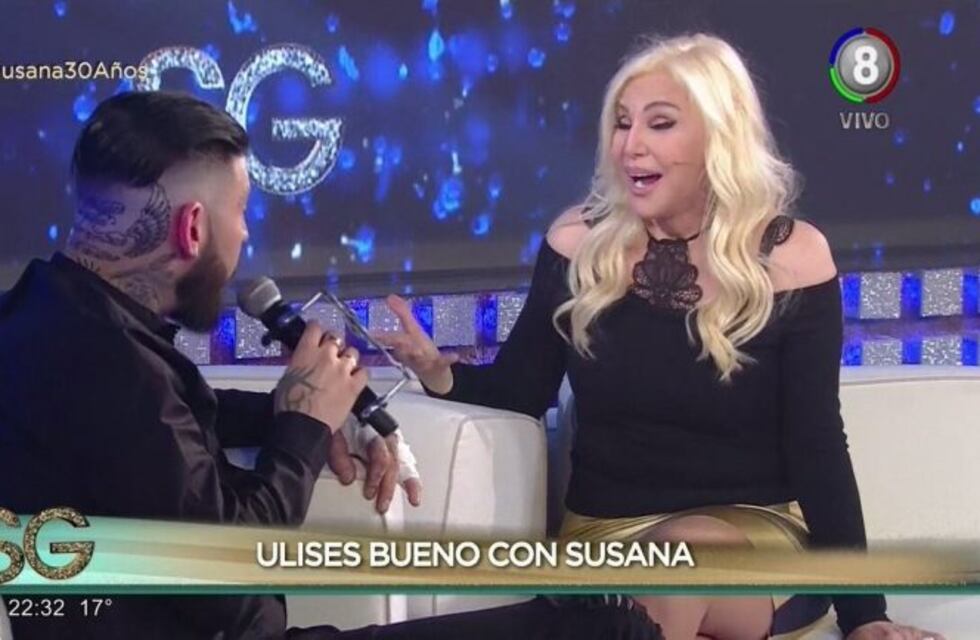 Ulises, a puro baile con Susana Giménez