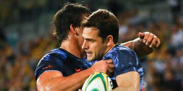 Rugbiers del equipo de la selección argentina (Web)