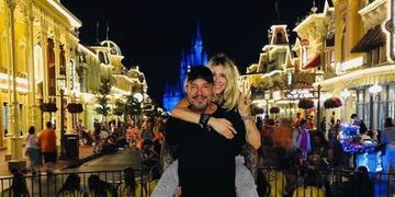 Marcelo Tinelli y Guillermina Valdés\u002E