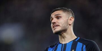 La primera foto de Mauro Icardi tras quedarse afuera del Mundial\u002E (Foto: Giuseppe Lami/ANSA via AP)