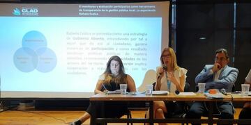 Amalia Galantti disertó en Buenos Aires (Prensa Municipalidad de Rafaela)