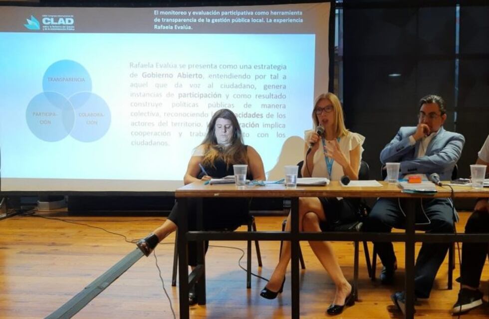 Rafaela Evalúa marcó su presencia en un Congreso Internacional