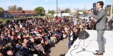 Urtubey visitó Concordia y se mostró como \