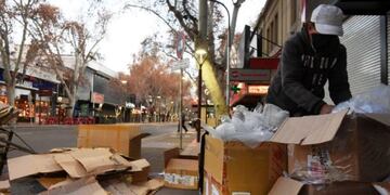 Cartoneros en Mendoza