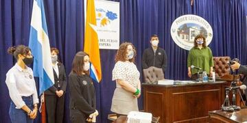 Se desarrolló con éxito la primera sesión del Parlamento Juvenil del Mercosur en Tierra del Fuego\u002E