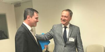 Schiaretti, en misión oficial\u002E