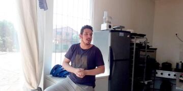 Daniel Vallejos tiene 24 años y fue quien denunció el robo en la policía\u002E