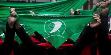 Pañuelazo en Paraná\u002E