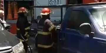 El siniestro en la camioneta se originó debido a un cable mal conectado en el estéreo\u002E