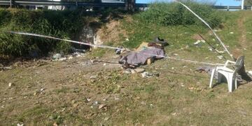 El episodio ocurrió este mediodía en la zona noroeste de la ciudad\u002E (Pedro Levy)