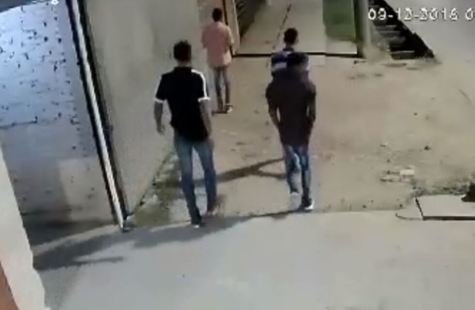 Cámaras de seguridad captaron el momento del ataque al joven de Sáenz Peña